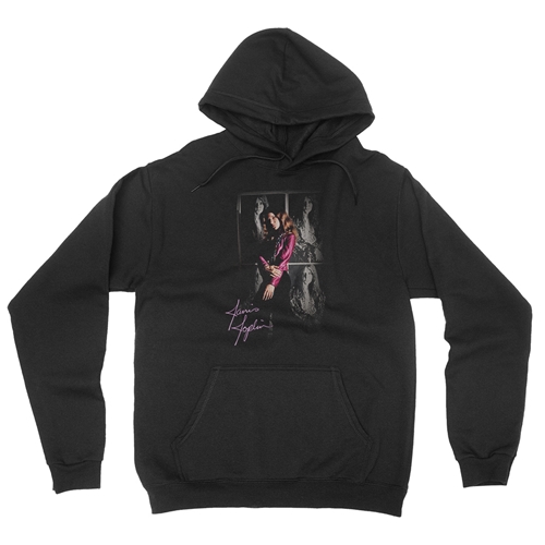 Janis Joplin Photo Pullover Jacket - hoodieblack