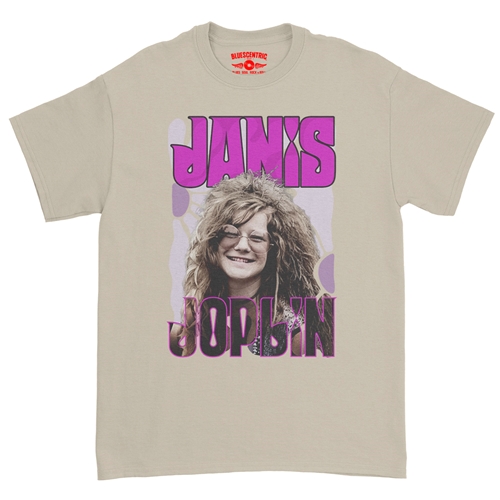 Janis Joplin T-Shirt - Classic Heavy Cotton - classicsand