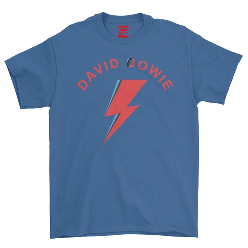 Retro David Bowie Youth T-Shirt - Lightweight Vintage Children and Toddlers - youthroyalblue