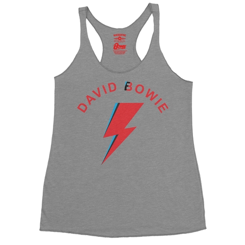 Retro David Bowie Racerback Tank - Women