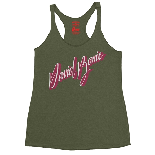 David Bowie Young Americans Racerback Tank - Women