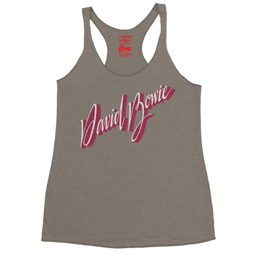 David Bowie Young Americans Racerback Tank - Women