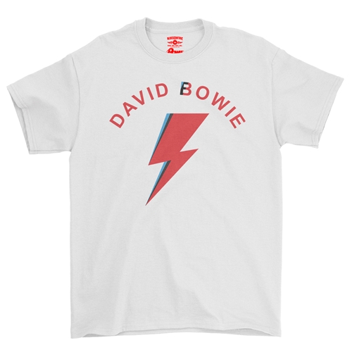 Retro David Bowie T-Shirt - Classic Heavy Cotton - classicwhite