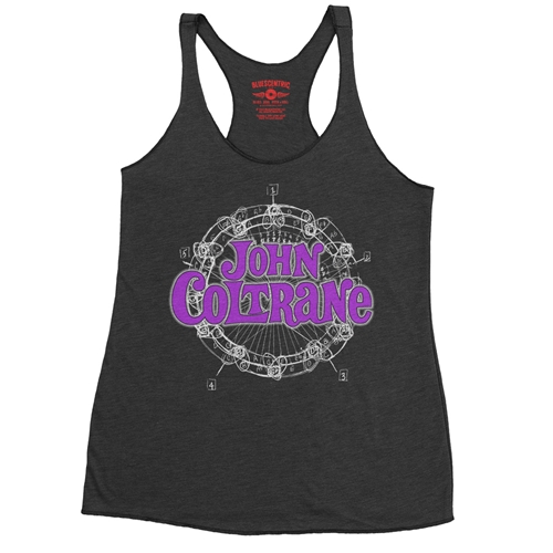 John Coltrane Wheel of Fifths Racerback Tank - Women