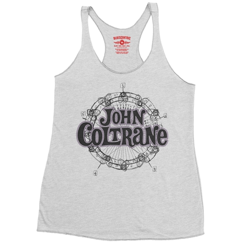 John Coltrane Wheel of Fifths Racerback Tank - Women