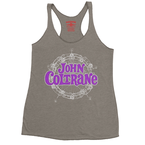 John Coltrane Wheel of Fifths Racerback Tank - Women