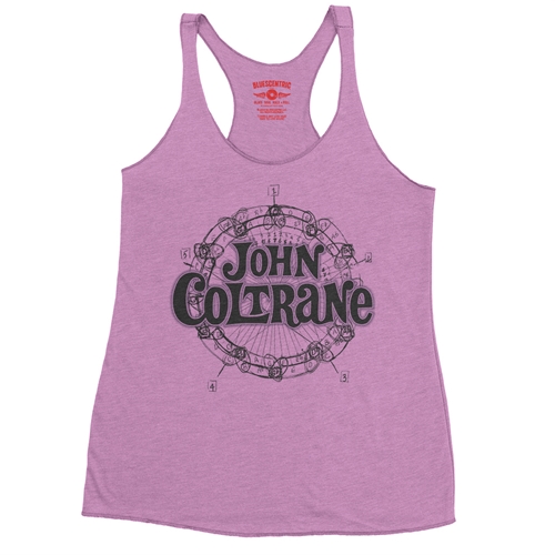 John Coltrane Wheel of Fifths Racerback Tank - Women