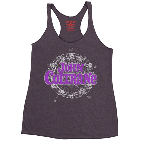 John Coltrane Wheel of Fifths Racerback Tank - Women