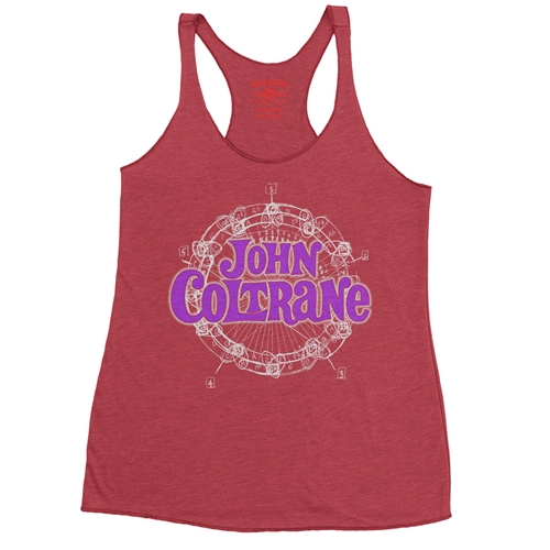 John Coltrane Wheel of Fifths Racerback Tank - Women