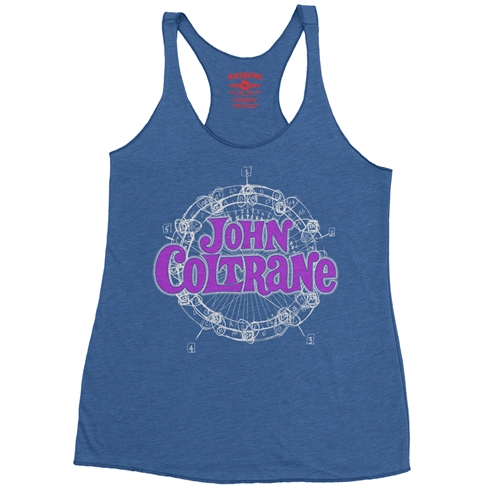 John Coltrane Wheel of Fifths Racerback Tank - Women