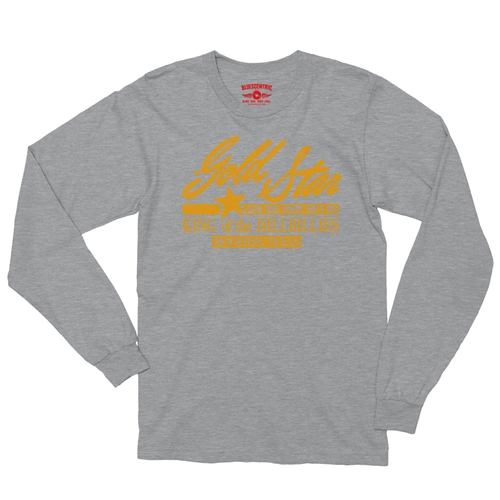 Gold Star Records Texas Long Sleeve T-Shirt - longsleeveathleticheather