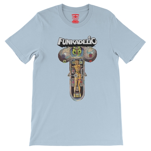Funkadelic Electric Spanking of War Babies  T-Shirt - Lightweight Vintage Style - vintagethrowbackblue