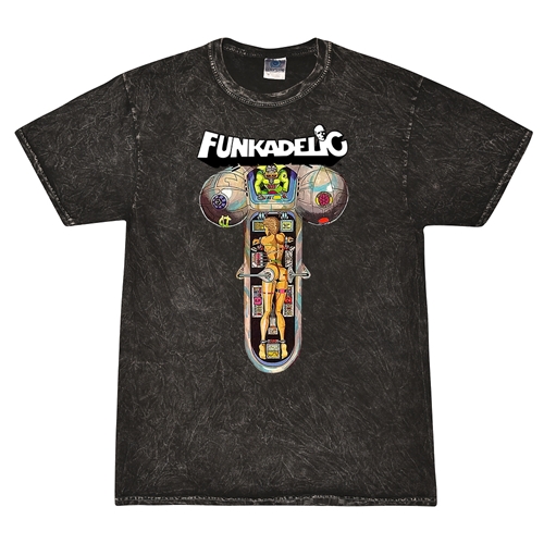 Funkadelic Electric Spanking of War Babies T-Shirt - Black Mineral Wash