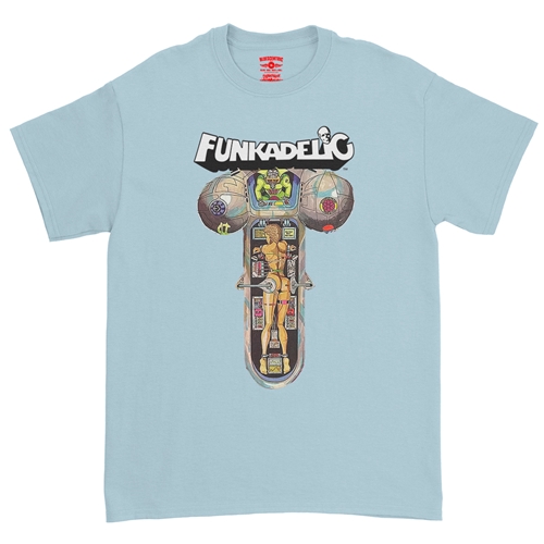 Funkadelic Electric Spanking of War Babies T-Shirt - Classic Heavy Cotton - classiclightblue