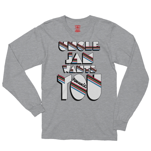 Funkadelic Uncle Jam Wants You Long Sleeve T-Shirt - longsleeveathleticheather