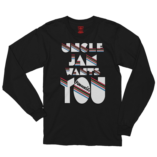 Funkadelic Uncle Jam Wants You Long Sleeve T-Shirt - longsleeveblack