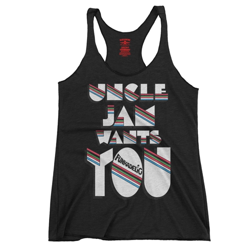 Funkadelic Uncle Jam Wants You Racerback Tank - Women
