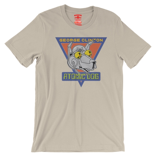 Retro George Clinton Atomic Dog T-Shirt - Lightweight Vintage Style - vintagecream