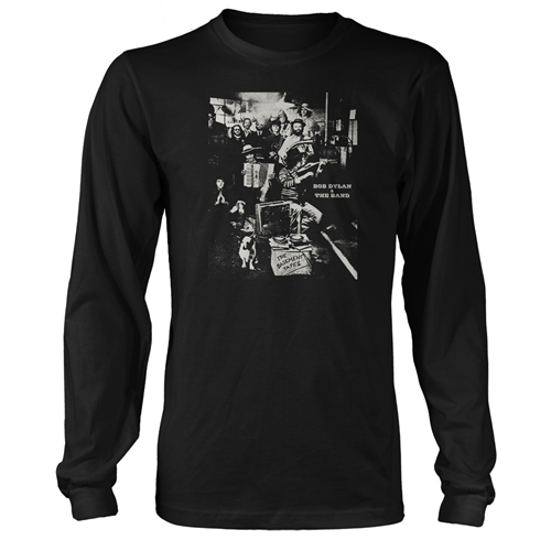 Bob Dylan and The Band The Basement Tapes Long Sleeve T-Shirt - longsleeveblack