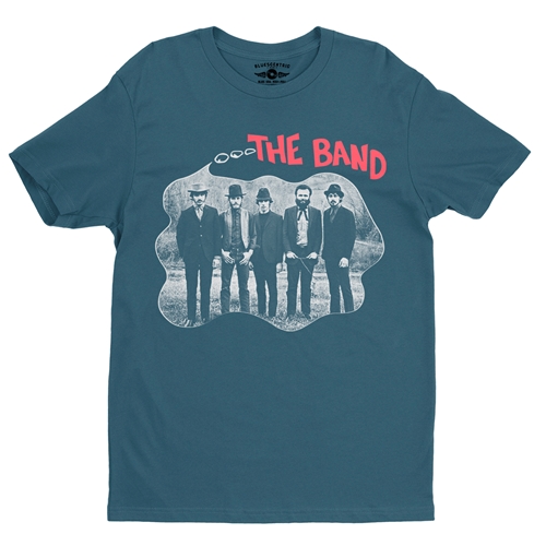 The Band Bubble T-Shirt - Lightweight Vintage Style - vintagedeepteal