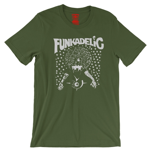 Black & White Funkadelic Concert T-Shirt - Lightweight Vintage Style - vintageolive