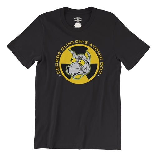 George Clinton Atomic Dog T-Shirt - Lightweight Vintage Style - vintageblack