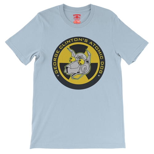 George Clinton Atomic Dog T-Shirt - Lightweight Vintage Style - vintagethrowbackblue