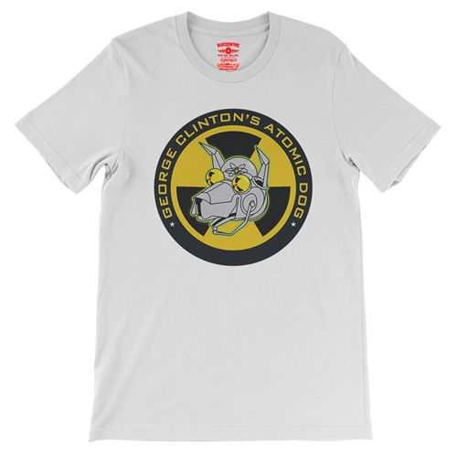 George Clinton Atomic Dog T-Shirt - Lightweight Vintage Style - vintagewhite