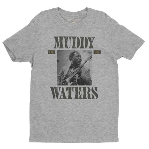 Muddy Waters King Bee T-Shirt - Lightweight Vintage Style - heatherathletic
