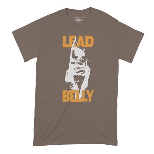 Retro Lead Belly T-Shirt - Classic Heavy Cotton - classictaupe