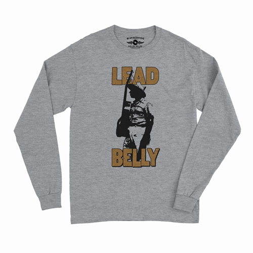 Retro Lead Belly Long Sleeve T-Shirt - longsleeveathleticheather