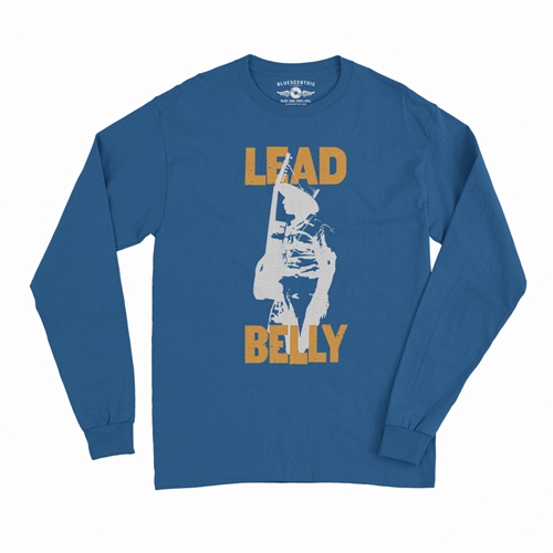 Retro Lead Belly Long Sleeve T-Shirt - longsleeveblue