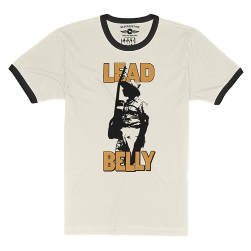 Retro Lead Belly Ringer T-Shirt - ringernaturalblacktrim