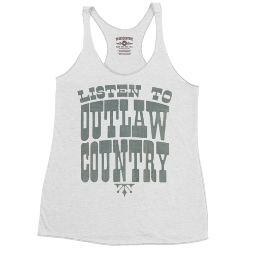 Listen to Outlaw Country Racerback Tank - Women