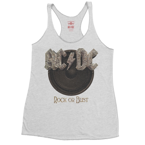 AC/DC Rock or Bust Racerback Tank - Women