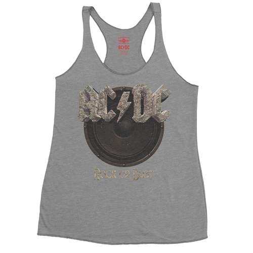AC/DC Rock or Bust Racerback Tank - Women