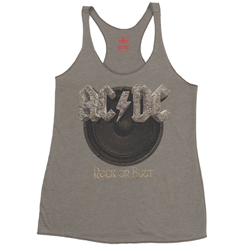 AC/DC Rock or Bust Racerback Tank - Women