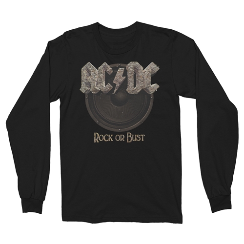 AC/DC Rock or Bust Long Sleeve T-Shirt - longsleeveblack