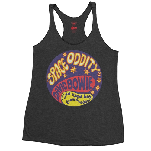 David Bowie Space Oddity Racerback Tank - Women