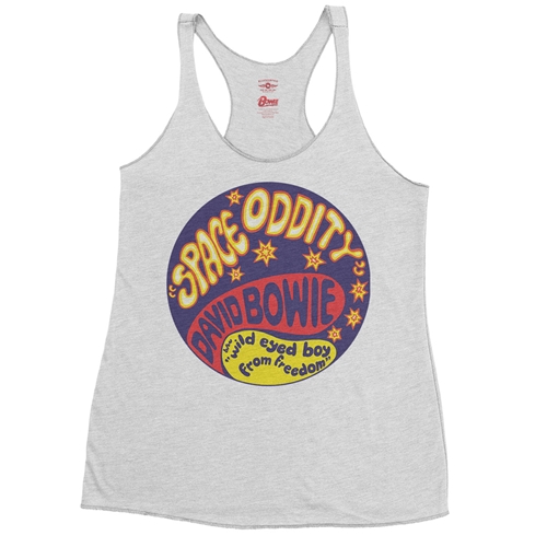 David Bowie Space Oddity Racerback Tank - Women