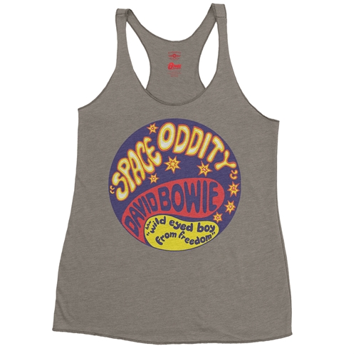 David Bowie Space Oddity Racerback Tank - Women