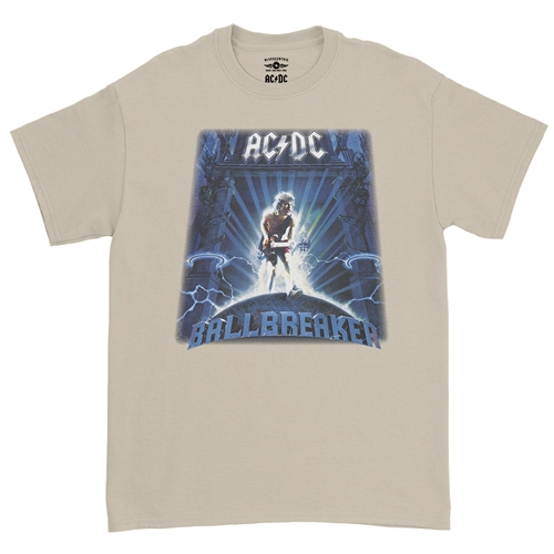 AC/DC Ballbreaker T-Shirt - Classic Heavy Cotton - classicsand