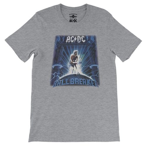 AC/DC Ballbreaker T-Shirt - Lightweight Vintage Style - vintageathleticheather