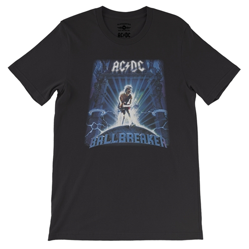 AC/DC Ballbreaker T-Shirt - Lightweight Vintage Style - vintageblack