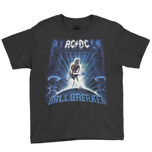 AC/DC Ballbreaker Youth T-Shirt - Lightweight Vintage Children - youthblack