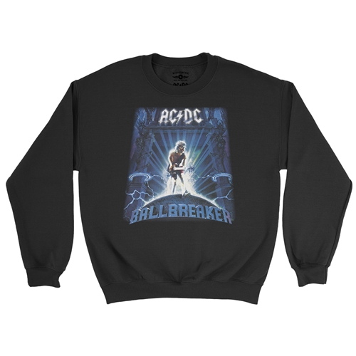 AC/DC Ballbreaker Crewneck Sweatshirt - crewneckblack