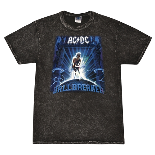 AC/DC Ballbreaker T-Shirt - Black Mineral Wash