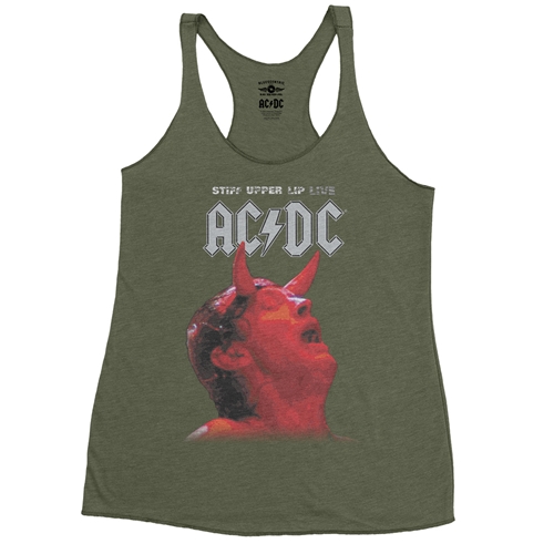 AC/DC Stiff Upper Lip Live Racerback Tank - Women