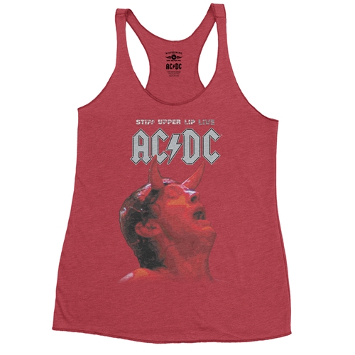 AC/DC Stiff Upper Lip Live Racerback Tank - Women