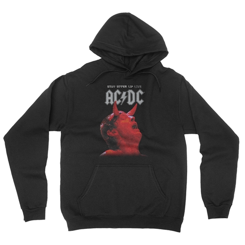 AC/DC Stiff Upper Lip Live Pullover Jacket - hoodieblack